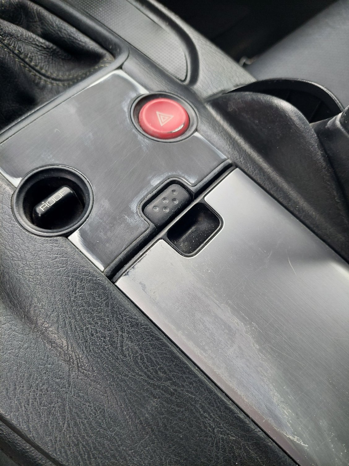 Worn out center console pieces. S2KI Honda S2000 Forums
