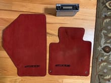 Original mats and stock radio with code.  Mats I haven’t cleaned they will look better for sure after I do.