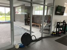 Gym and indoor pool