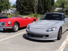 Battleship gray was not a stock color!