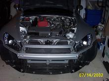 No front bumper-YIKES