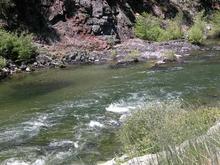 Lunch break river.JPG