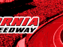 California Speedway Banner