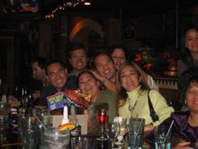 Happy hour with friends Dec 2005