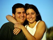 Christa &amp; Brandon, 5-10-03.JPG