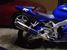 R1 new exhaust