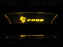Lighted Windscreen