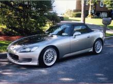 The S2K in front of the crib.jpg