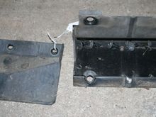 Drivers splash guard