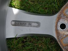 Rear wheel size