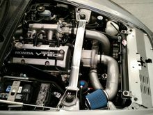 Engine bay all powder coated 3