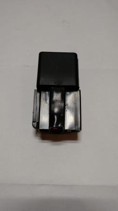 Melted SOS relay connector and relay