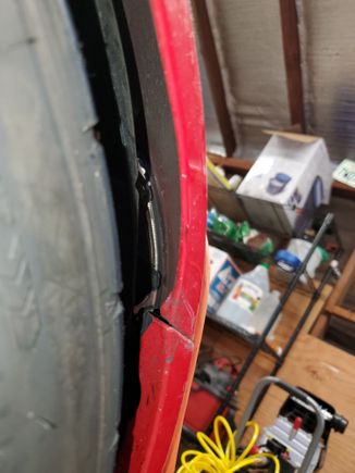 front fender tab - roll