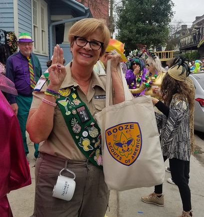 Booze Scout Leader.