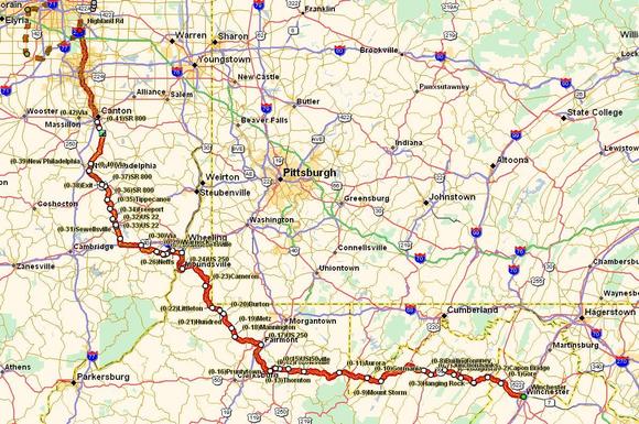 Deb's Route