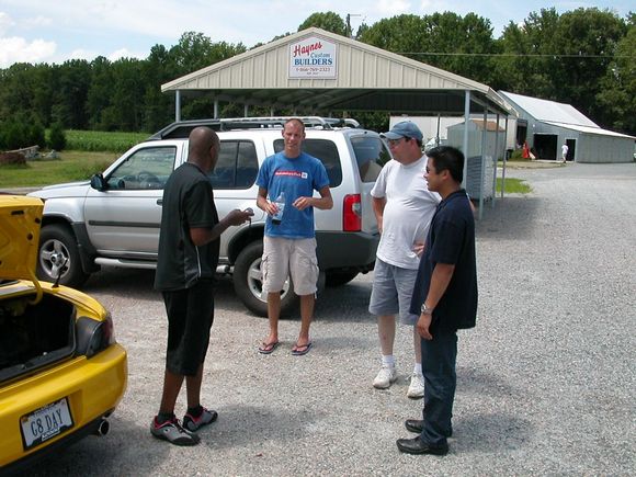 Changing the tire