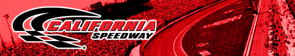 California Speedway Banner