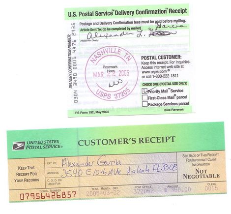 Koni receipt