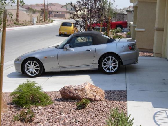 My first week owning the car.