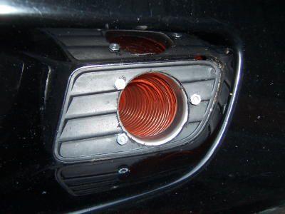 Front of vent