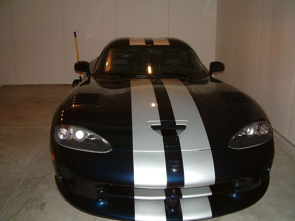 Viper Front in Garage (night).JPG