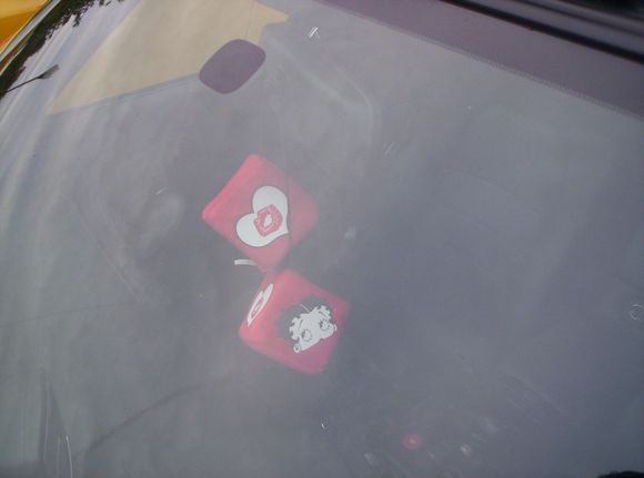 Val's Betty Boop dice