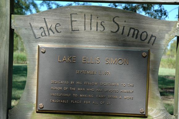 Lake Ellis Plaque