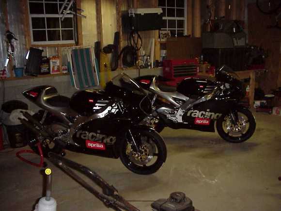 New Aprilias for the Aprilia Challenge