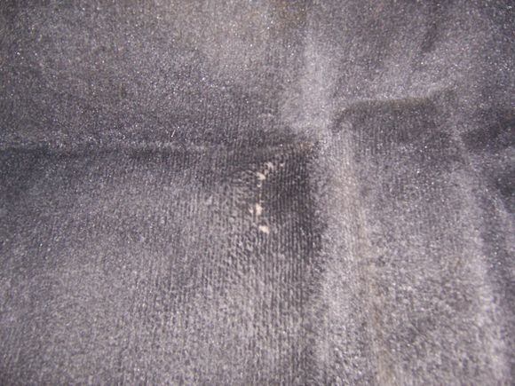 2001 S2000 carpet driver right foot spot