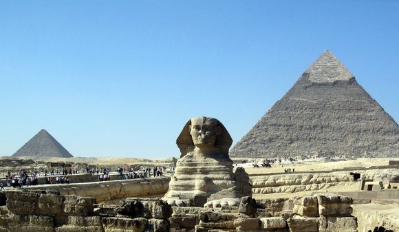 926 Sphinx and two pyramids.JPG