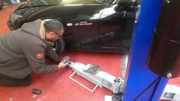 jose preparing Car To Go Up