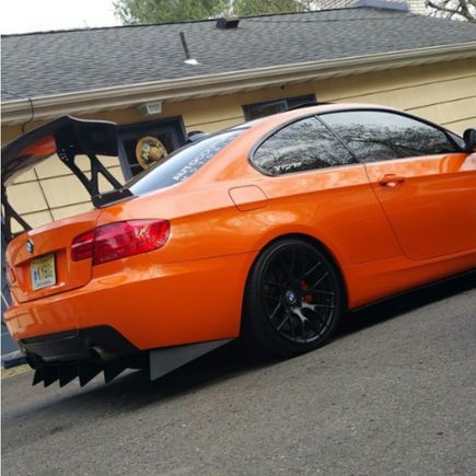 e90 aggressive rear diffuser
