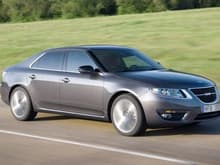 2010 2011 saab 9 5 front in motion