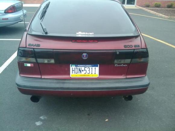 with out decal... and dont have curent but 1 less on the muffler