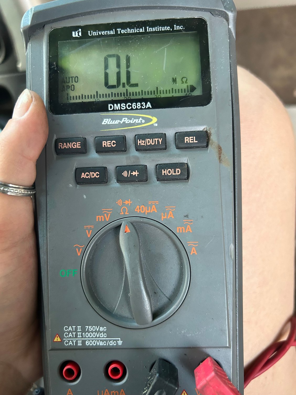 Multimeter I used 