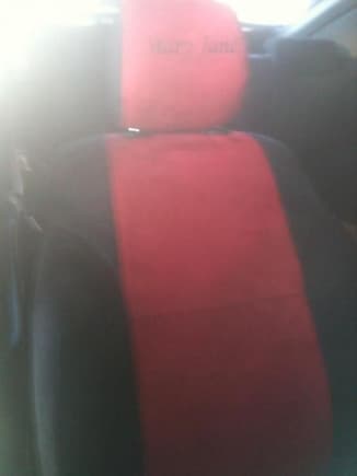 custom suede seats