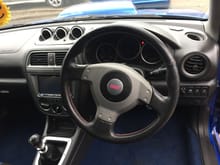 Steering wheel £65
Gauges with pod