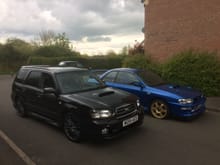 My daily XT and my Type R