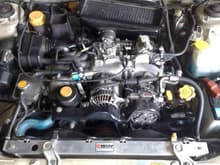 The engine when i got it in December 07