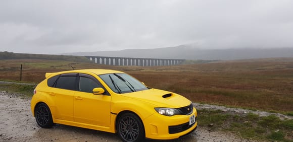 An awesome area to drive in. Ribble viaduct. 