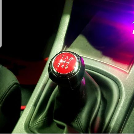 Jdm style gear shift knob.