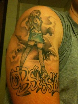 Obsessed tattoo tell me what you think