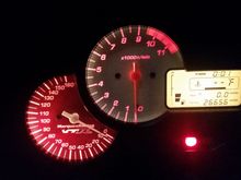 Installed last night, looking great, bright and clear.
I will test the speedo reading after this weekend and write about it.