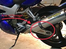 For the normal observer and just a quick walk around the bike it’s hard to see. But with any closer inspection ta daaaa!!