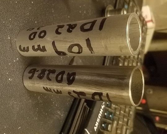 RC on the left, "Custom" on the right..
