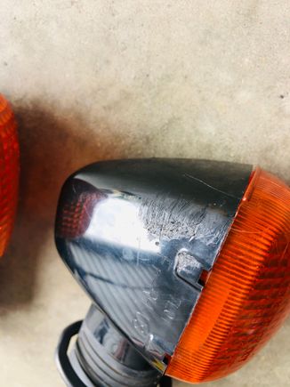 Minor scratch from previous owner. 