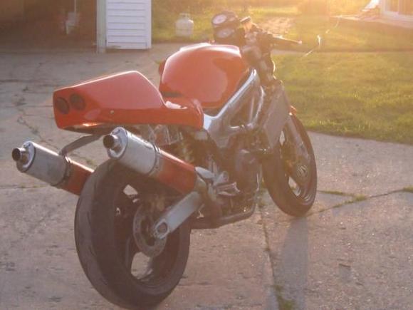 hawk rear 3/4