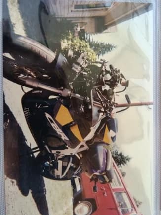 photo 1994 Honda CBR 900RR Dat I brought it home