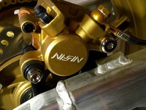 Caliper bolt bling! Just in and installed!