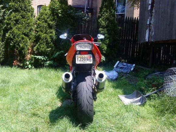 new integrated taillight / chopped fender